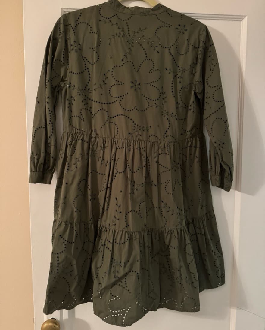 Zara Eyelet Dress - Image 5