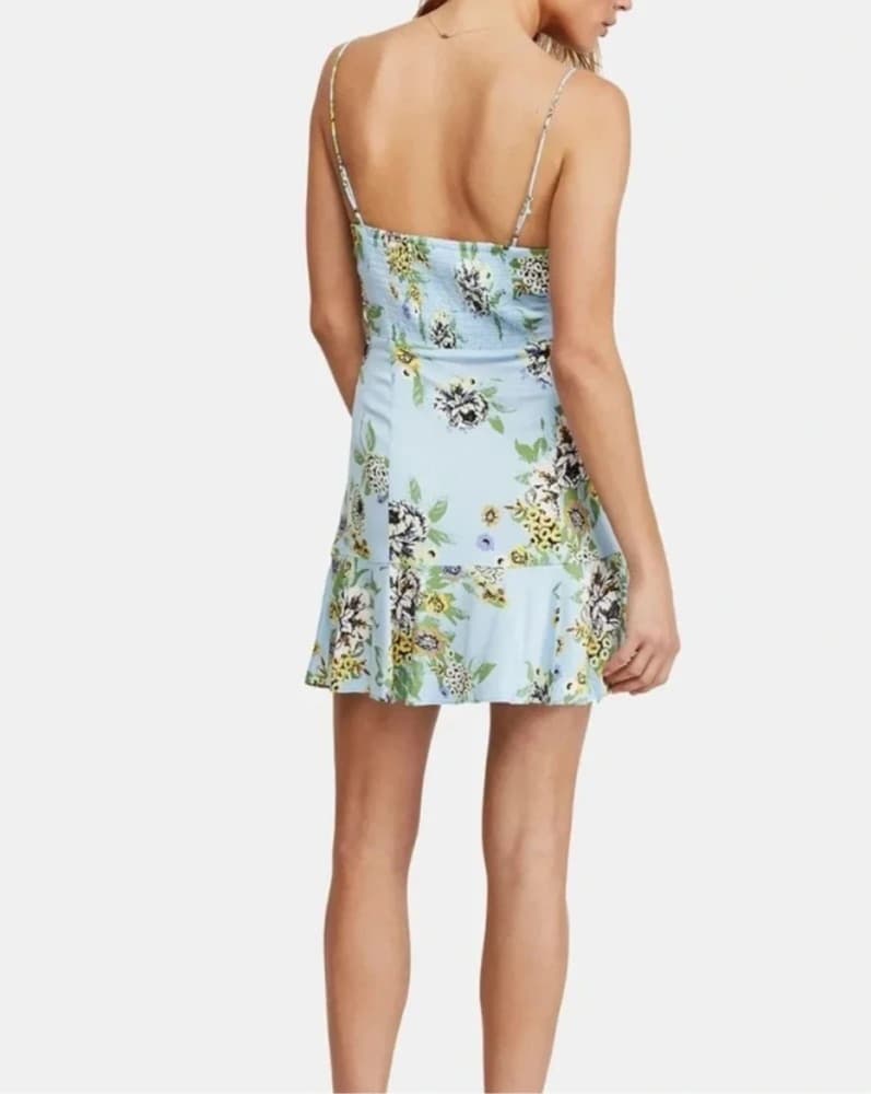 New Free People Happy Heart Ruched Mini  - Image 3