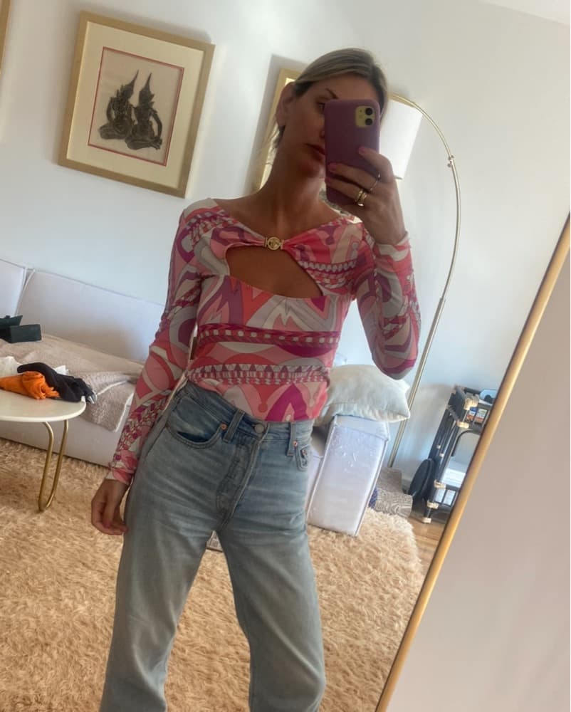 Pink Pucci Top  - Image 1