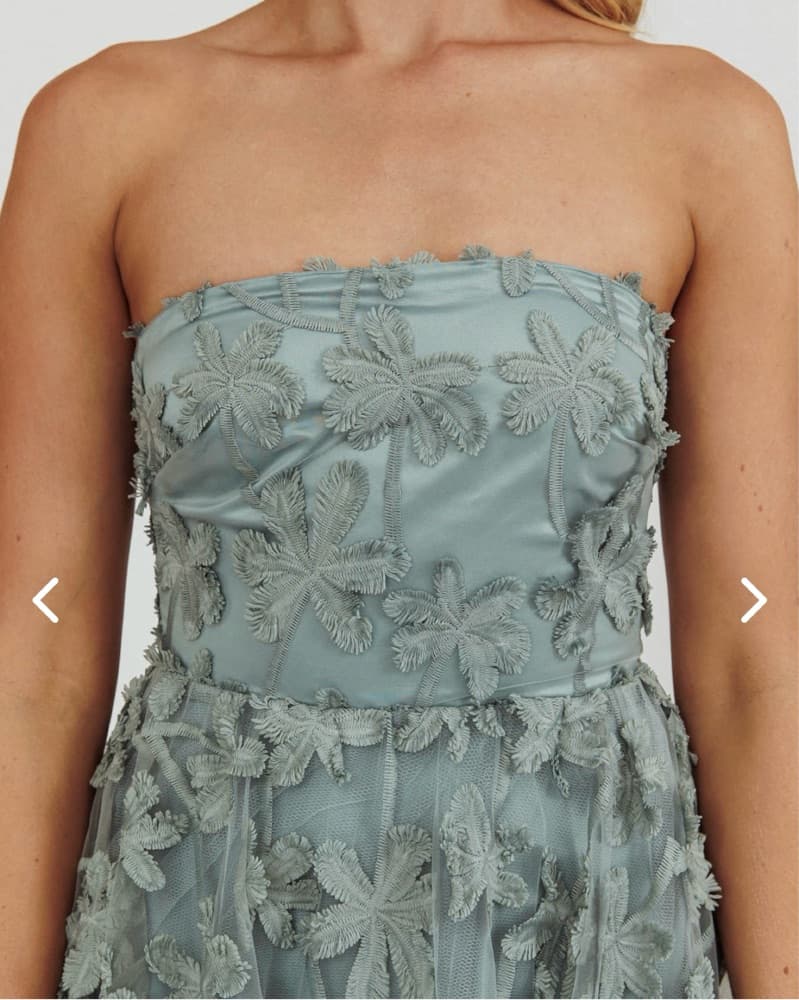 Midi Sage Dress - Image 3