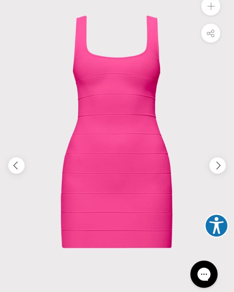 Pink Bandage Dress  Herve Leger  - Image 5