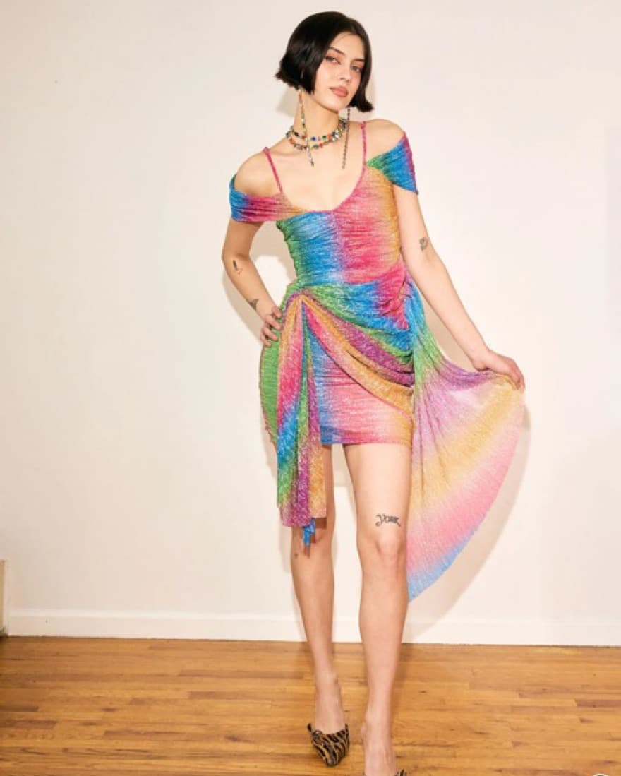 Mia Vesper Rainbow B Dress - Image 1