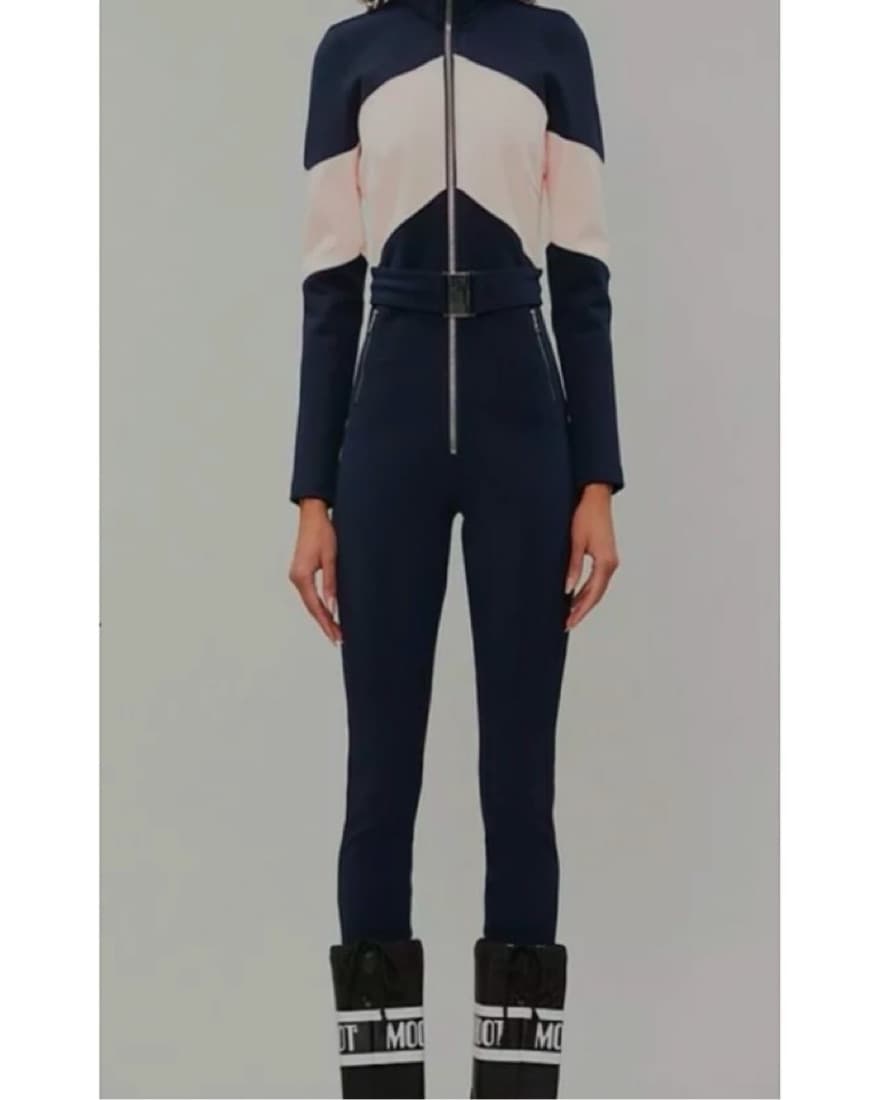 Cordova Ski Suit XS Navy Pink - Image 1