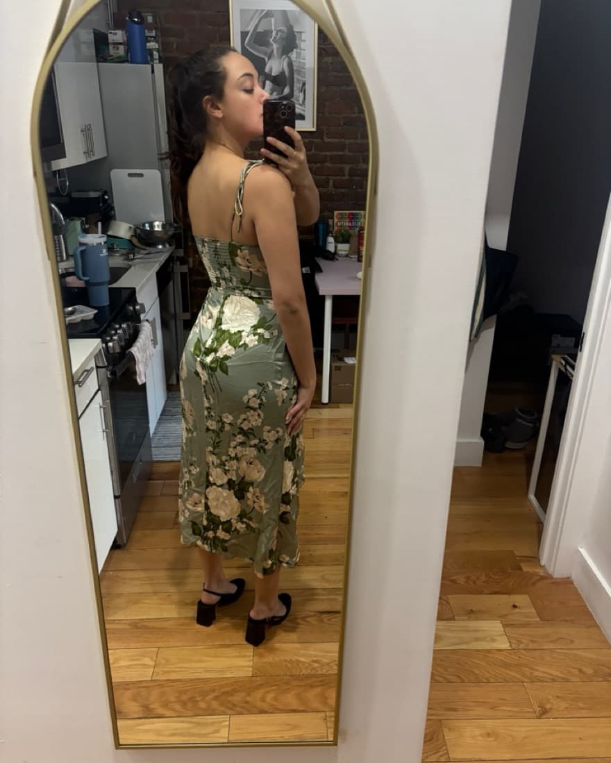Reformation Marguerite Silk Gown  - Image 3