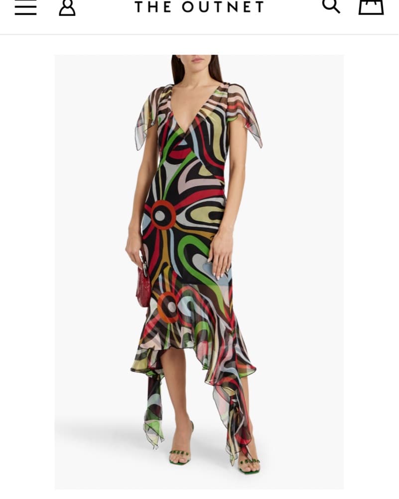 Pucci Black Silk Dress - Image 1