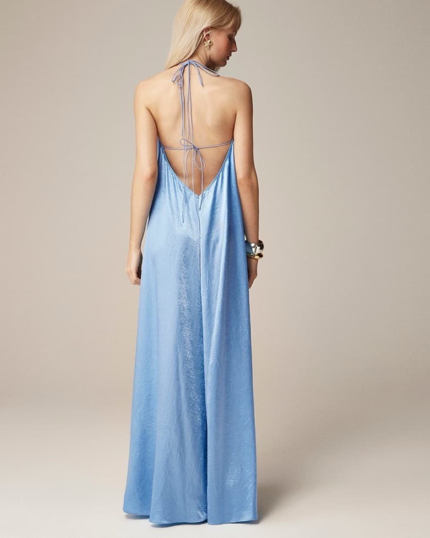 Anna October X J.Crew Halter Slip Dress - Image 2