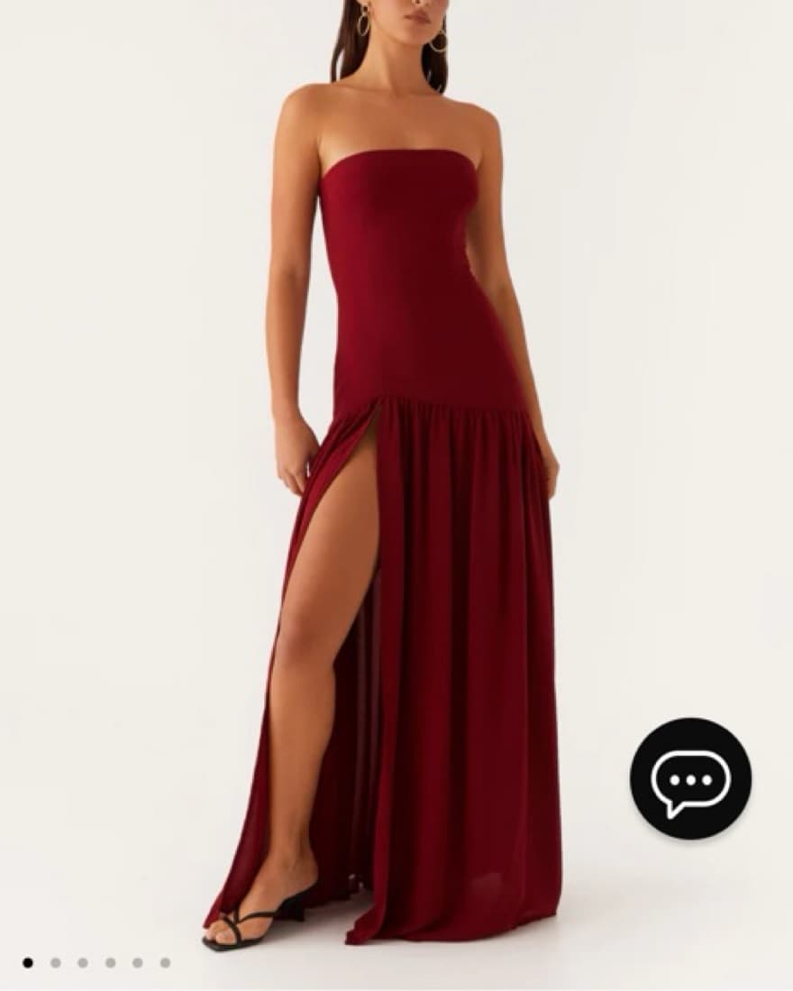 Peppermayo Maroon Dress - Image 1