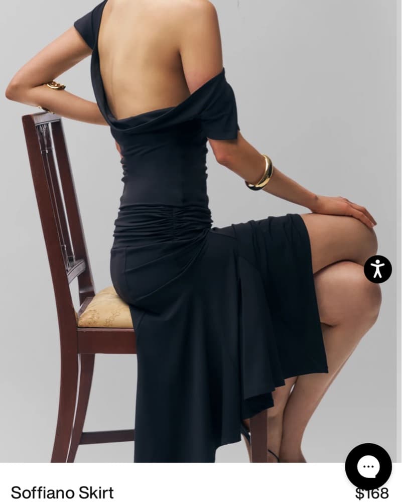 Danielle Guizio Black skirt  - Image 2