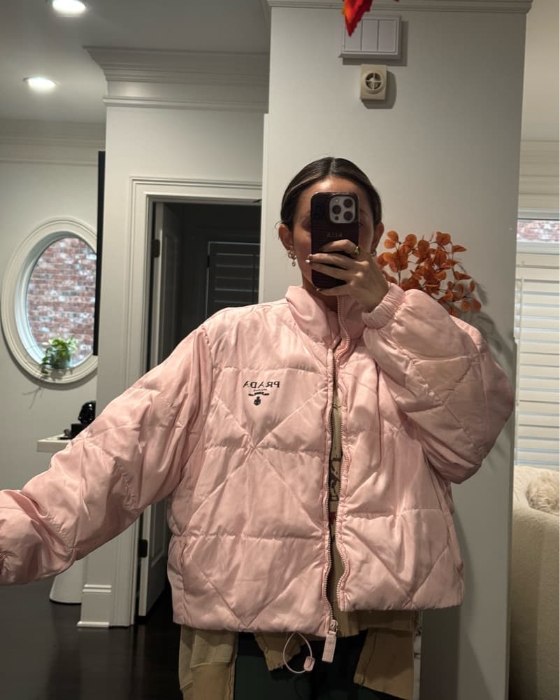 Prada Pink Jacket Size Medium  - Image 2