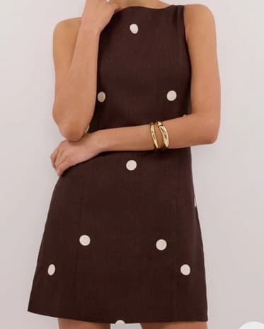 Dissh Polka Dot Mini Dress - Image 2