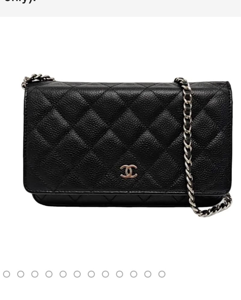Chanel Caviar Crossbody Bag - Image 1