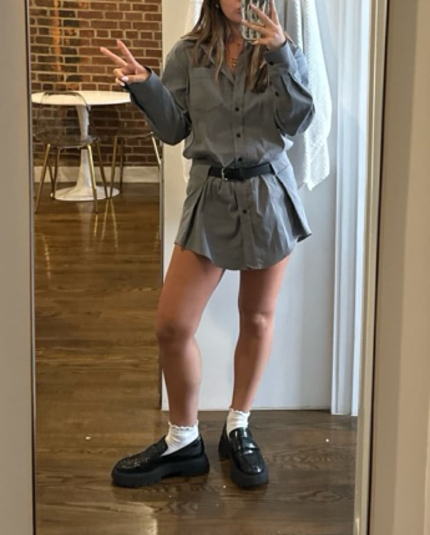 Zara Belted Romper - Image 1