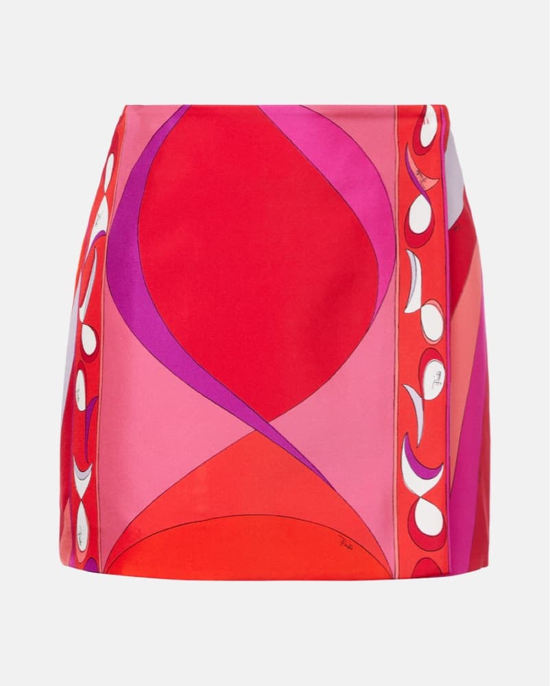 PUCCI Pesci Set - Silk Top & Skirt  - Image 5
