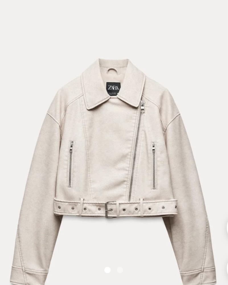 Zara Leather Jacket  - Image 1