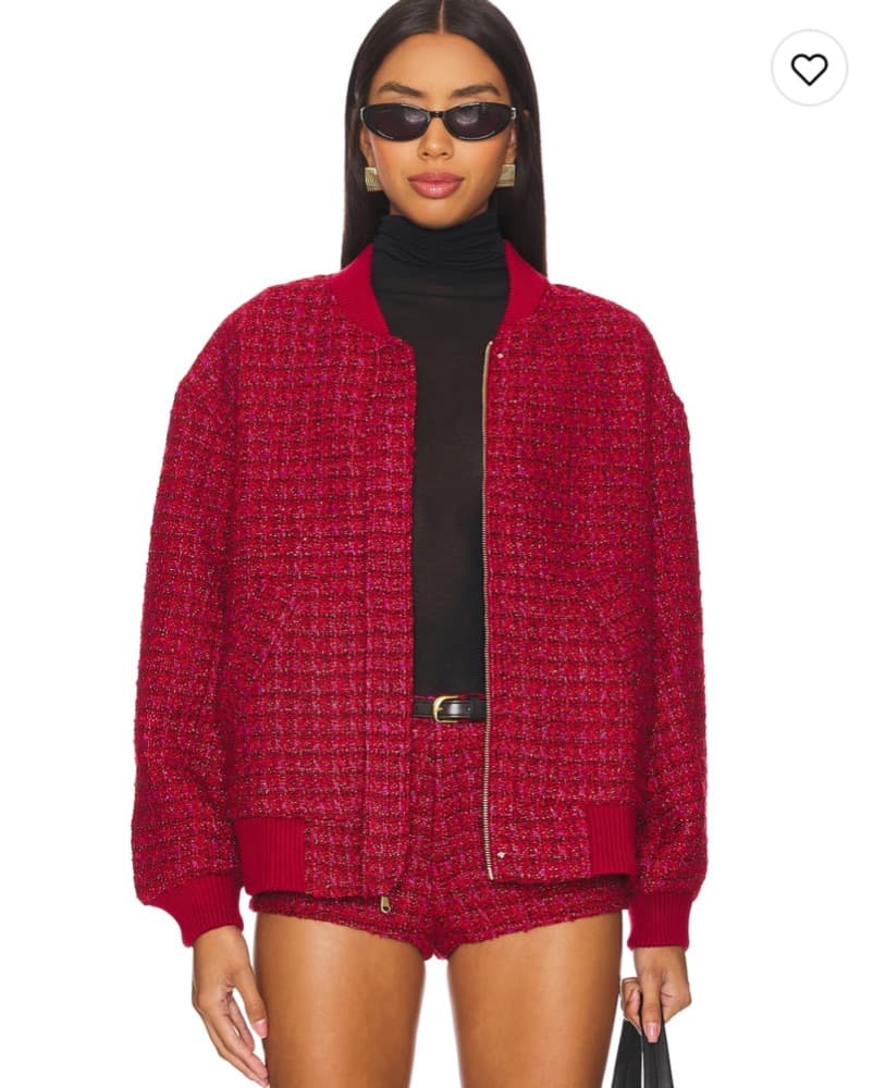 Amanda Uprichard Vero Bomber Jacket  - Image 1
