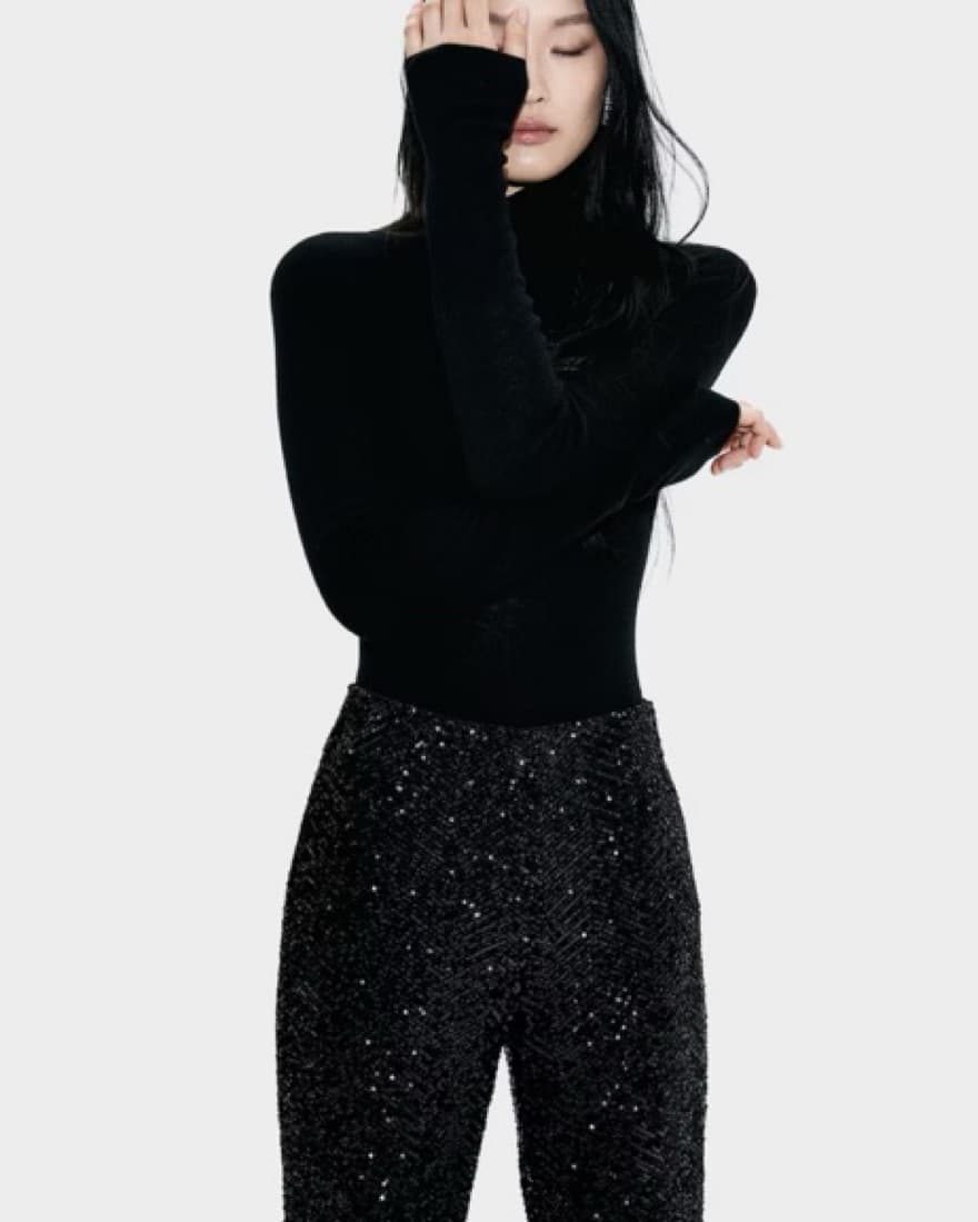 Sequined Trouser Pant - Image 3