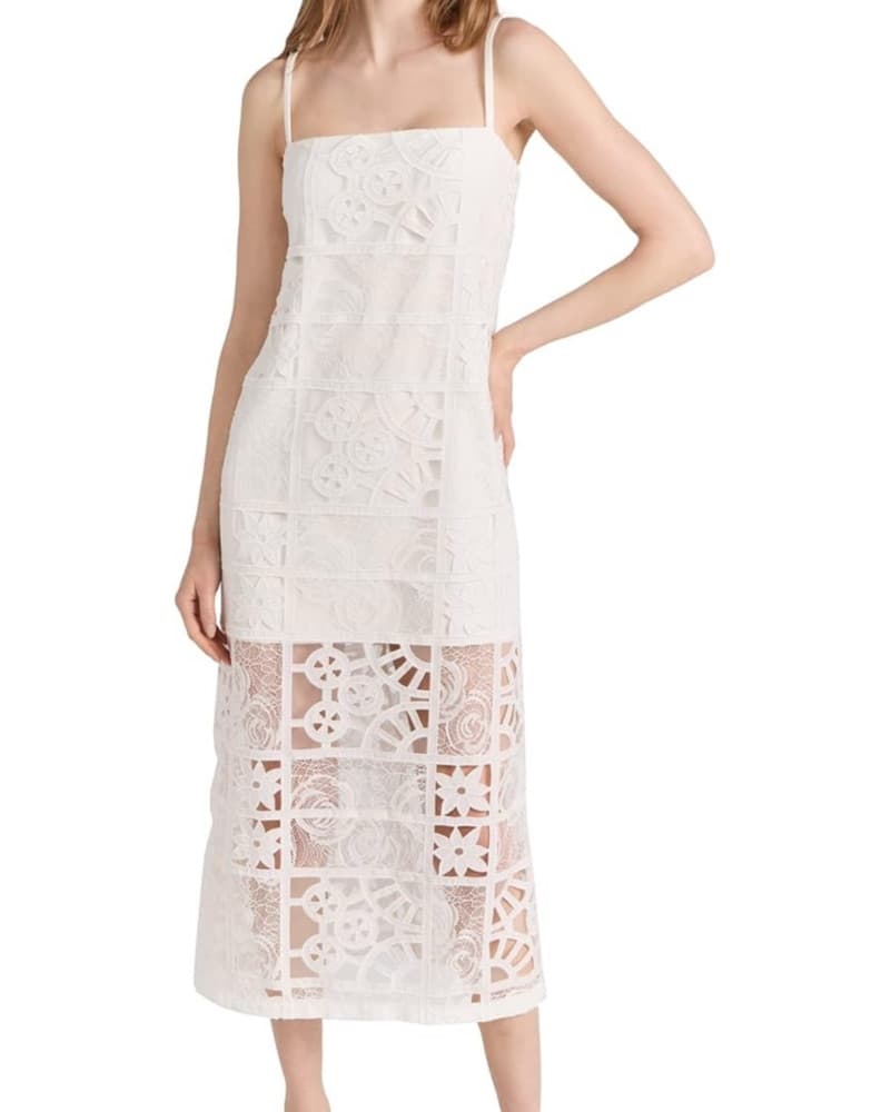 Alexis Bronze Midi Dress - Image 1