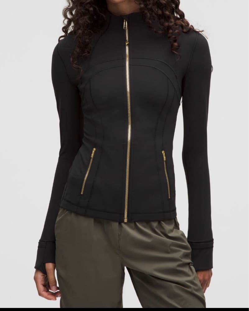 Lululemon Define black/gold Jacket  - Image 1