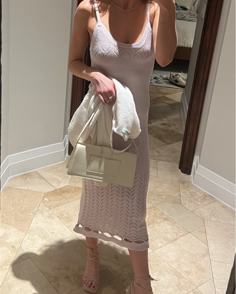 Lavender Knit Midi - Image 1