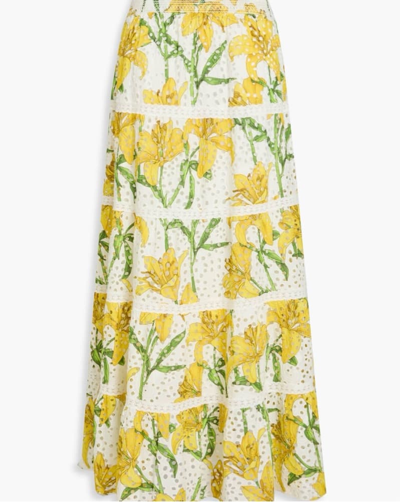 Alice And Olivia Floral Skirt - Image 4