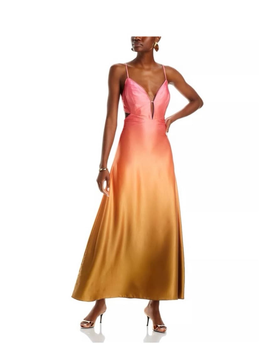 Karlotta Ombré Slip Dress - Image 1