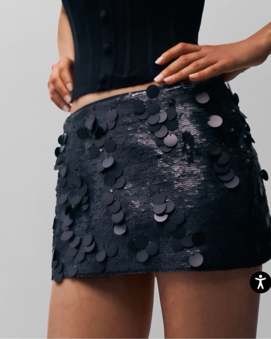 Guizio Black Skirt  - Image 1