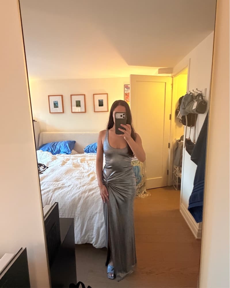 Lovers & Friends Silver Bodycon - Image 4