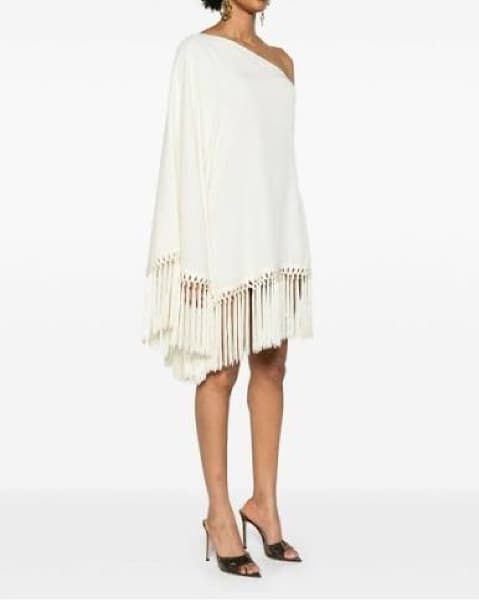 Taller Marmo Fringe Mini Dress - Image 2