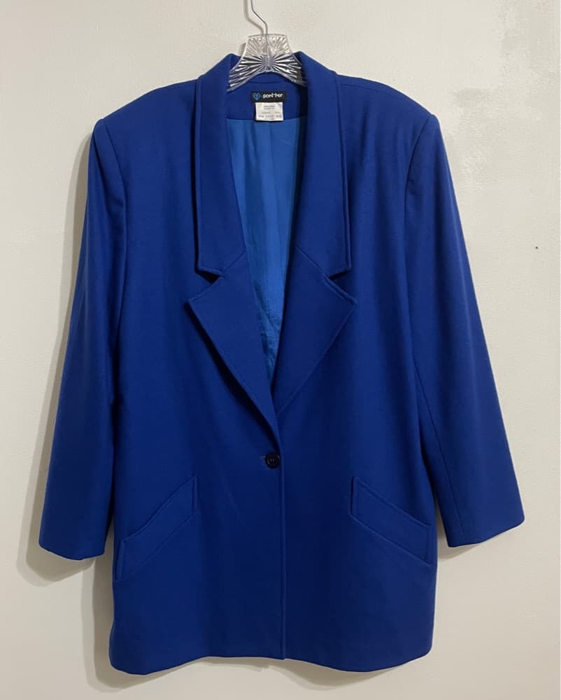 Vintage Wool Blazer - Image 1