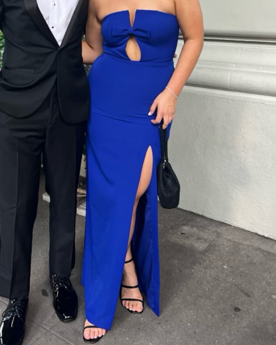 Royal Blue Liv Foster Gown - Size 6 - Image 3