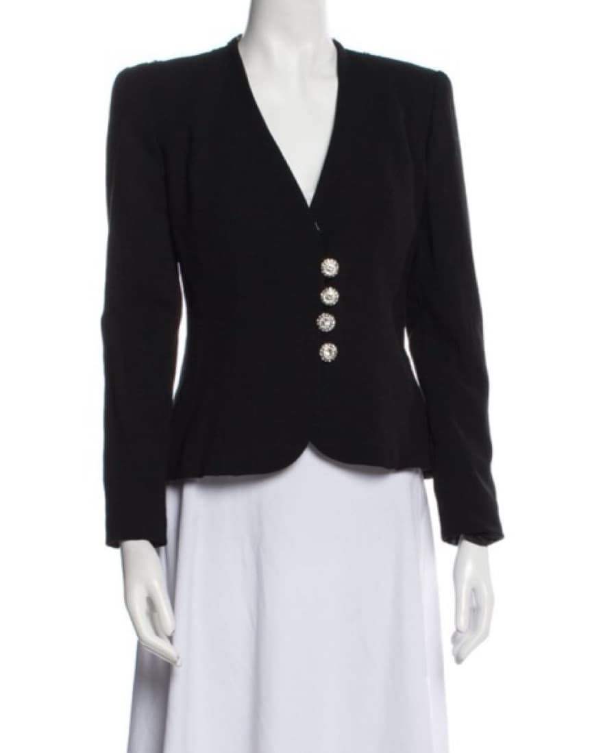 Vintage Bob Mackie Crystal Blazer - Image 5