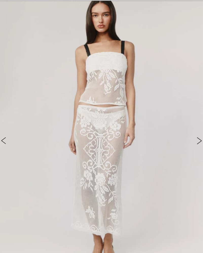 With Jean Saint Midi Skirt  - Image 1