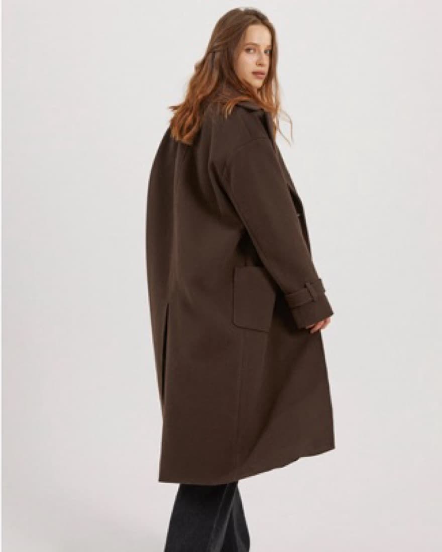 Brown Trench Coat - Image 2