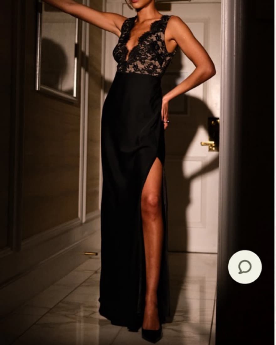 Lace Black Dress Meshki Ricci  - Image 1