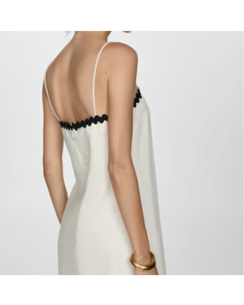 Mango Linen Mini dress  - Image 3