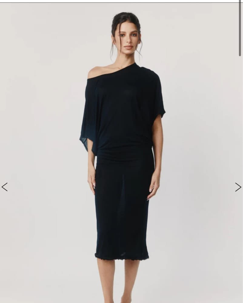 SHEER With Jean Vinnie Dress  - Image 4