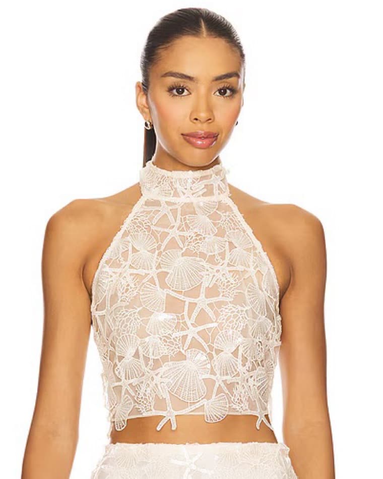 Retrofete Louelle Sequin Top - Image 4