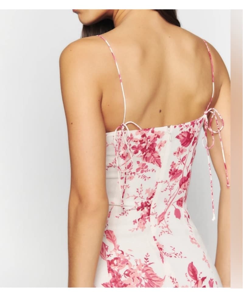 Reformation Floral Dress - Image 5