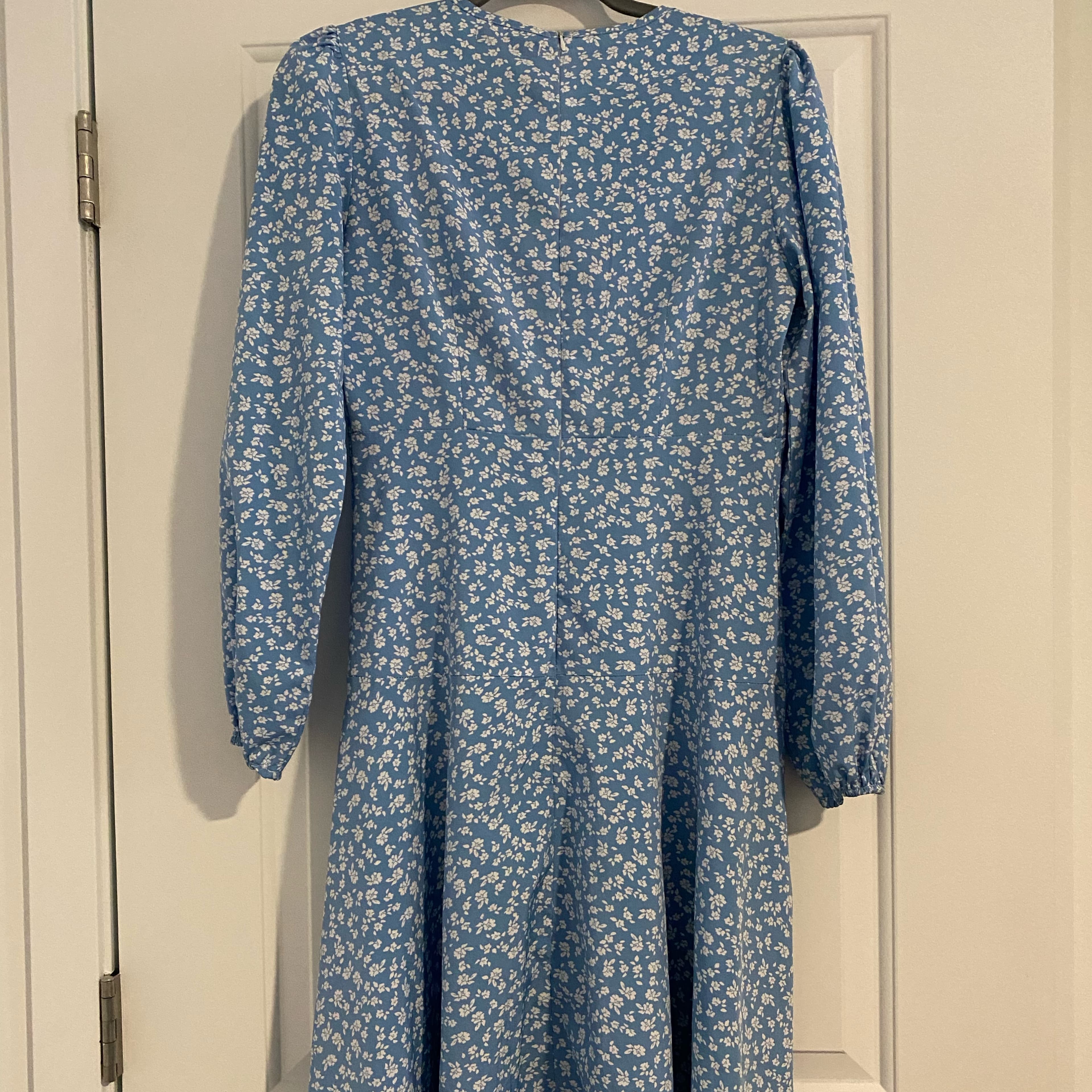 SHEIN Blue Floral Dress - Image 3
