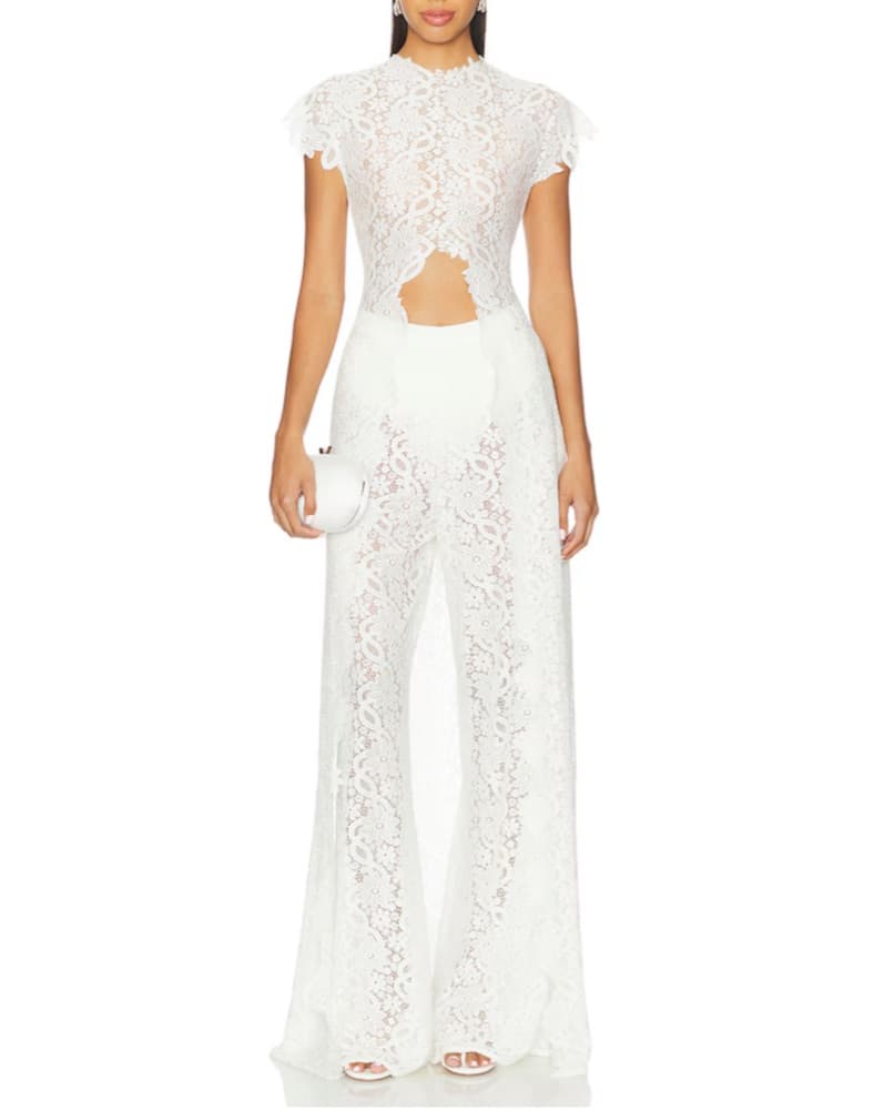Kiana White Lace Set - Image 1