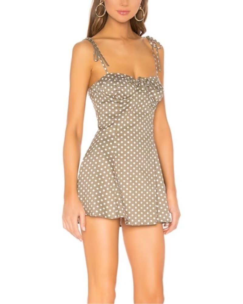 Majorelle Tahoe Mini Polka Dot Dress - Image 3