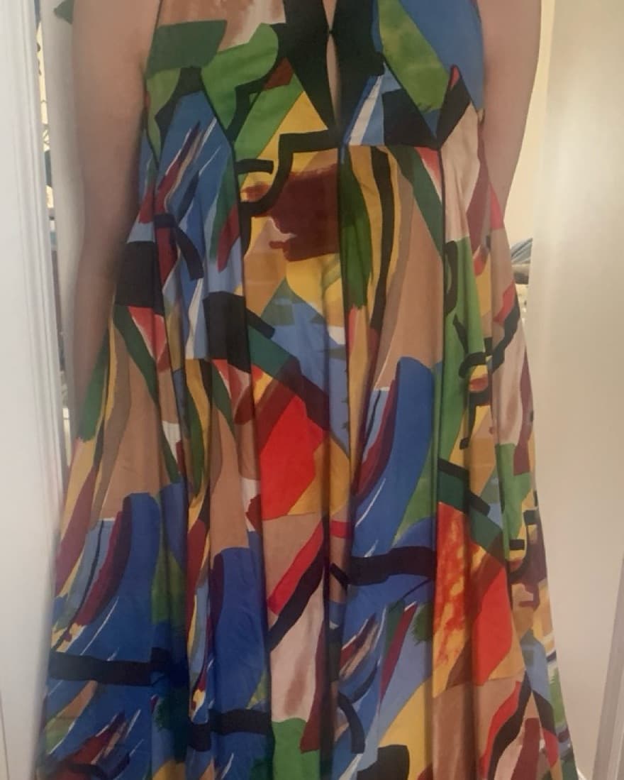 Flowy Summer Floral Dress - Image 1