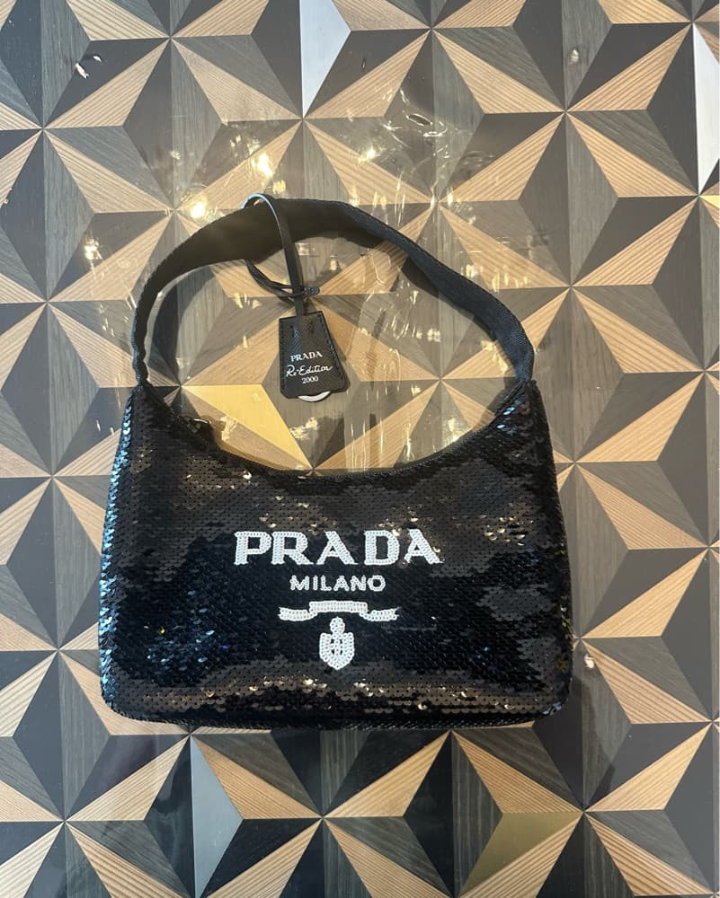 Prada Cleo Sequin Bag - Image 2