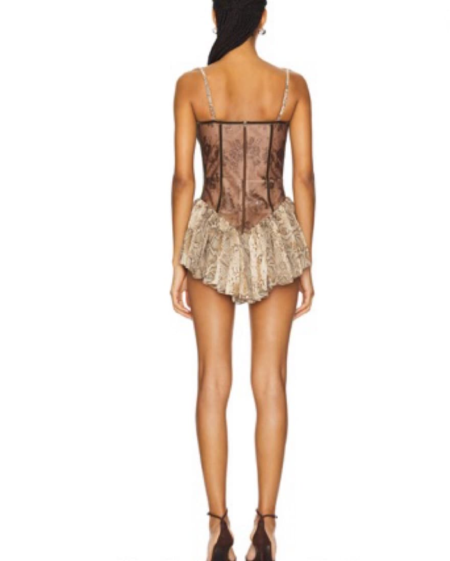 Roxanna Playsuit In Safari - Image 4