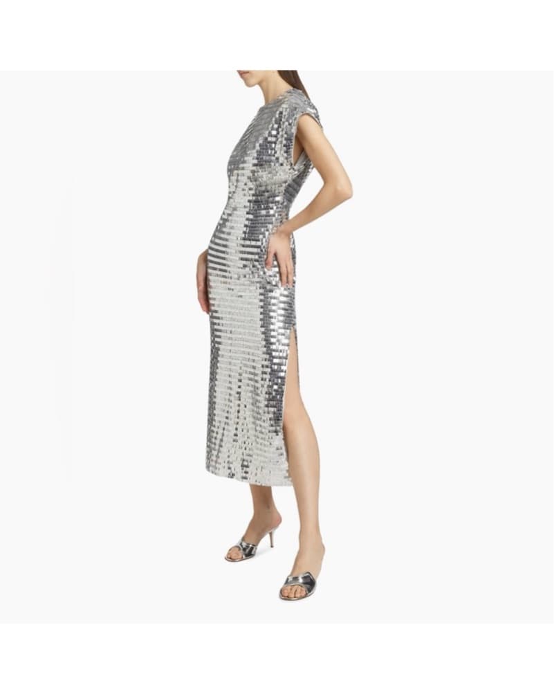 Simon Miller Argan Sequin Midi Dress - Image 5