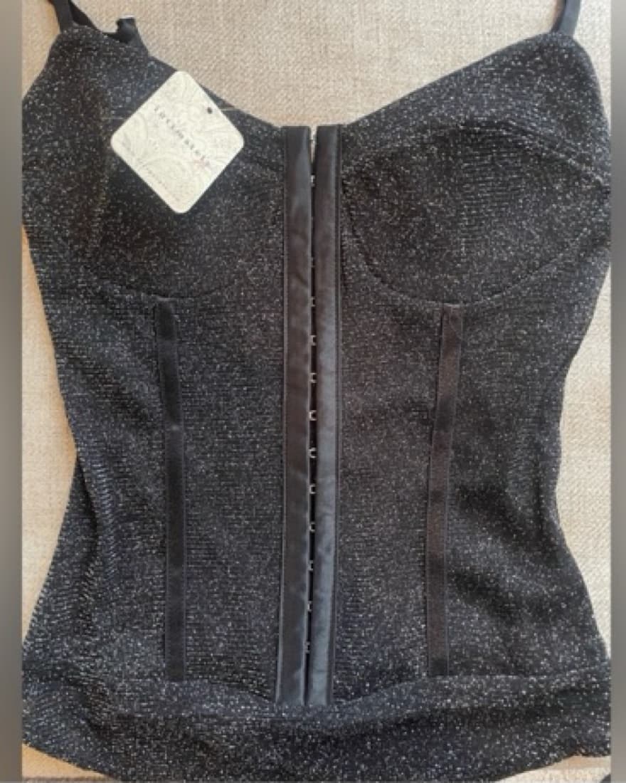 Intimately Shimmer Corset Bodysuit - Image 1