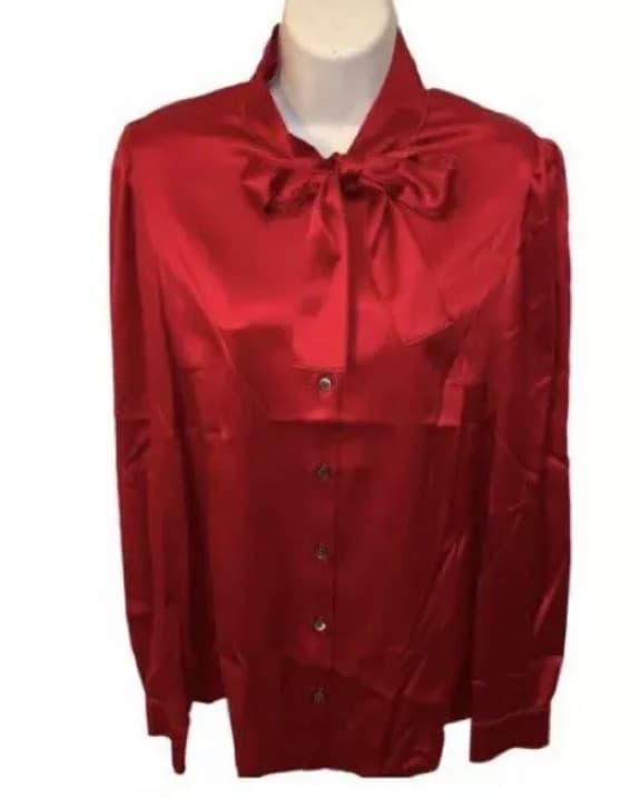 nwt DOLCE & GABBANA size 44 silk blouse - Image 1