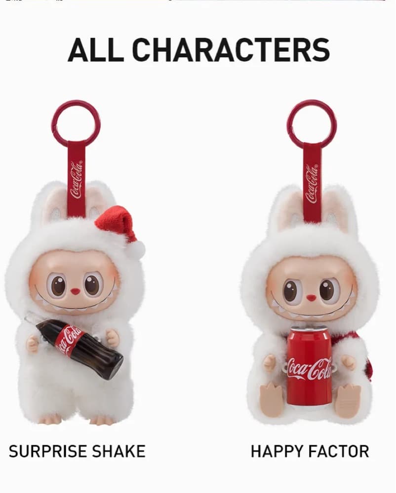 Adorable Coca-Cola Character Labubu - Image 1