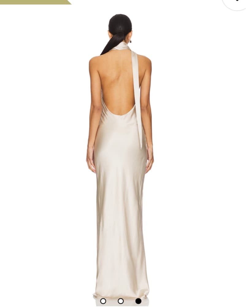 NBD Champagne Gown - Image 2