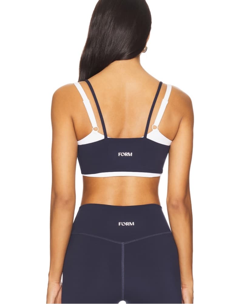 FORM laywred sports bra in navy - Image 3